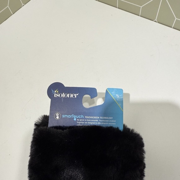 V-KE black women's smart touch mitten‎ A526K1 isotoner $38.00 retail - Picture 4 of 4